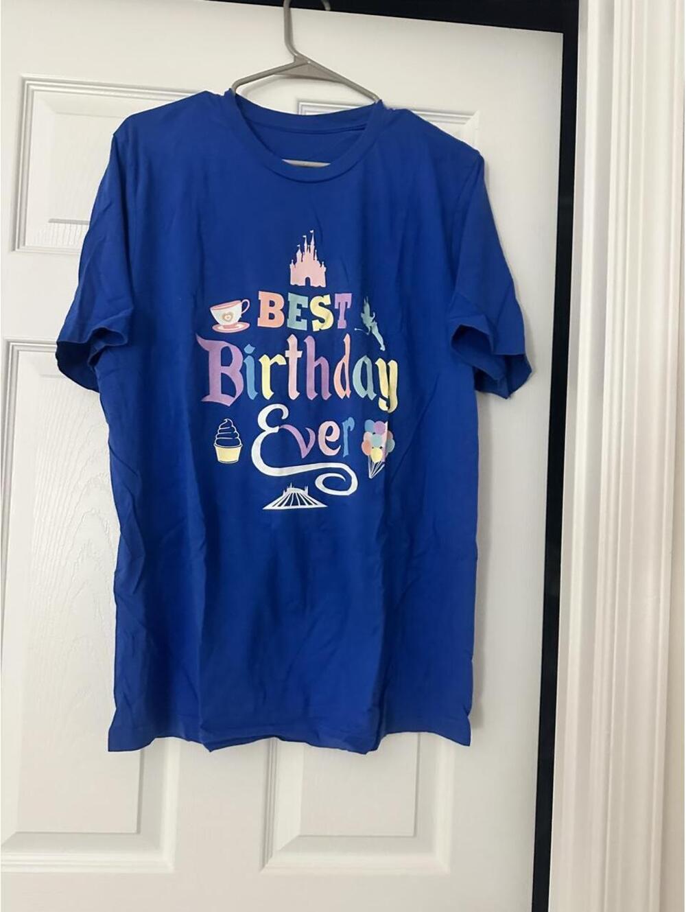 Disney Women's Blue Tshirt
